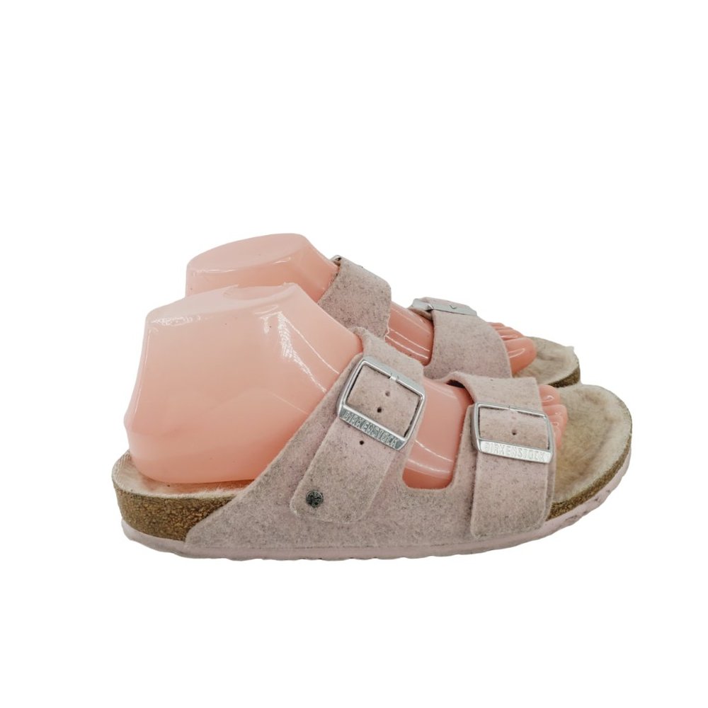 Birkenstock Sandals in Light Pink and Beige